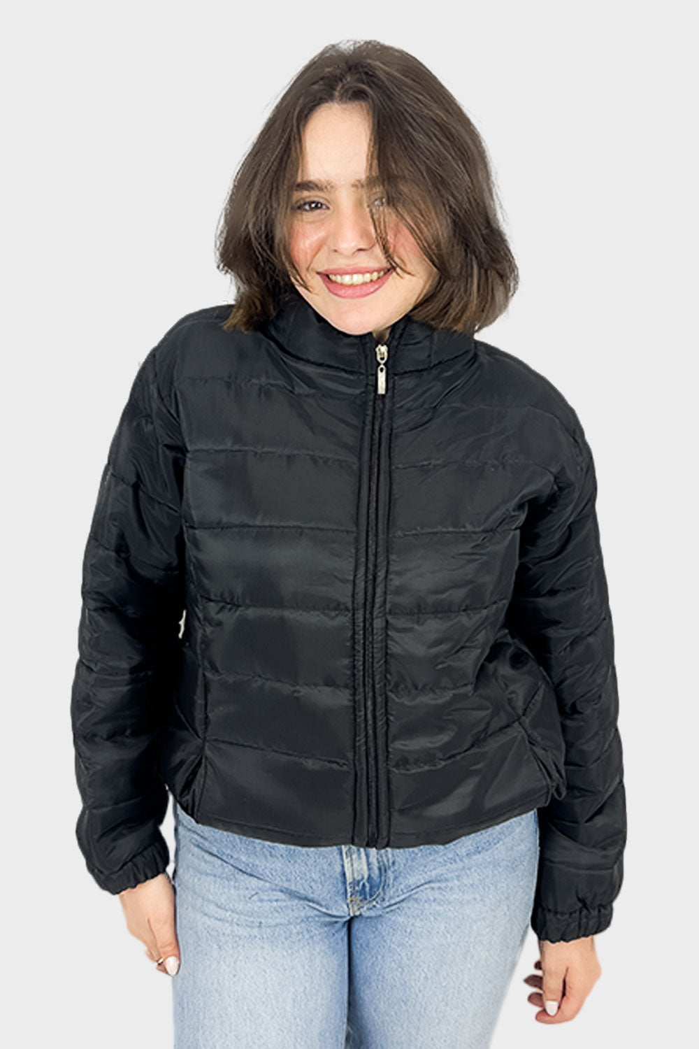 So-off Black Waterproof Puffer Jacket