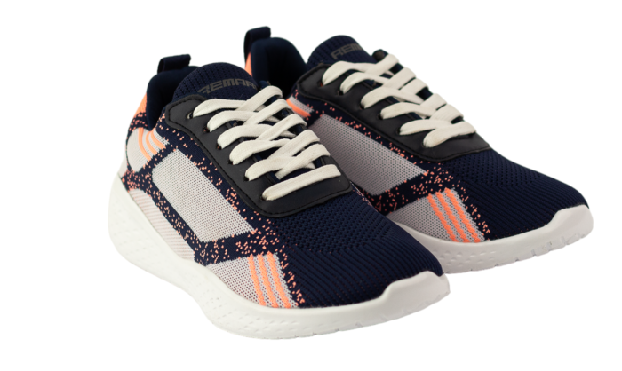 Remark Roys Navy Sports Lace-up Sneakers