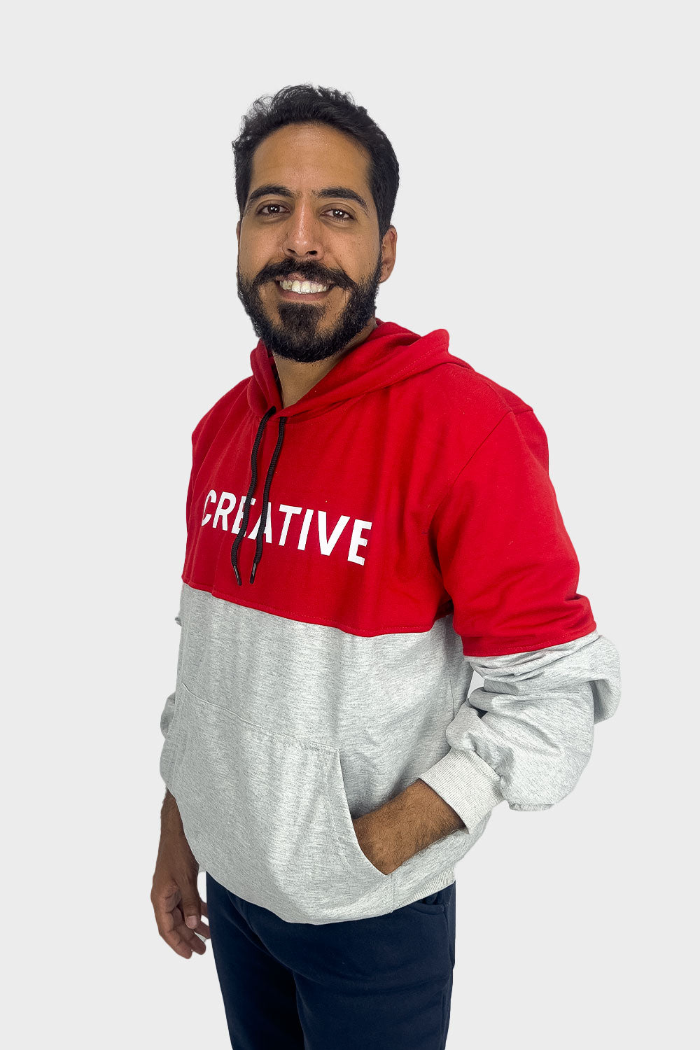 Red Long Sleeve Hoodie