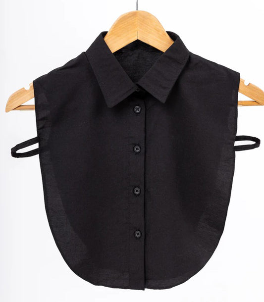 Black Chemise Collar