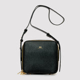 Square Shaped Leather Cross Bag