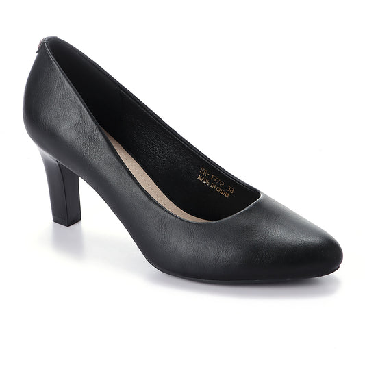 Solid Stiletto High Heels