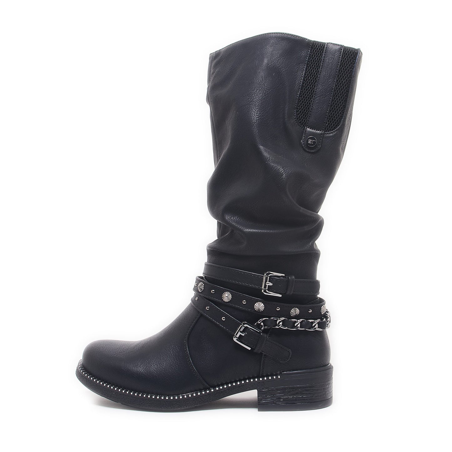 Shoeroom Round Buckle Boot