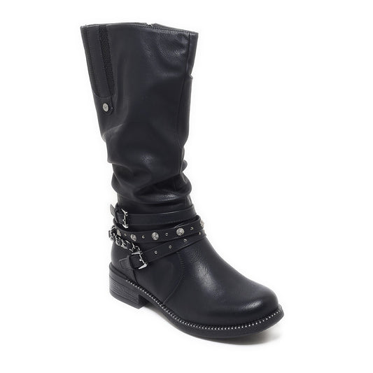 Shoeroom Round Buckle Boot