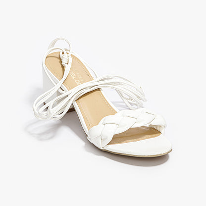 Strappy Braided Sandals