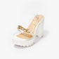 Shoeroom Upper Chain Clear Sandals