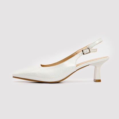 Side Buckle Heeled Shoes