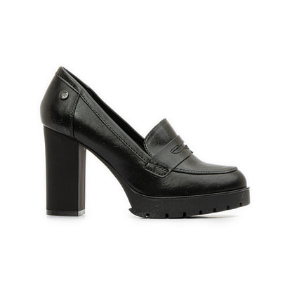 Classic Heeled Loafer Shoes