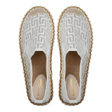 Self-Patterned Ballerina Shoes