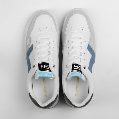 Leather Lace-up Sneakers
