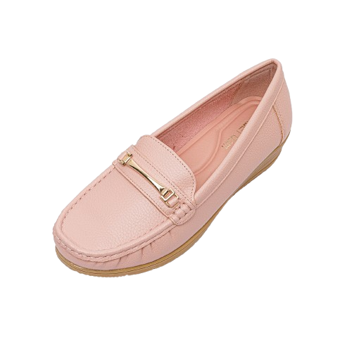 Flat Heel Moccasin Shoes