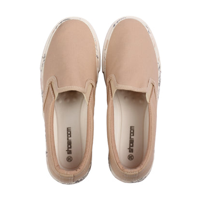 Floral Sole Flat Shoes