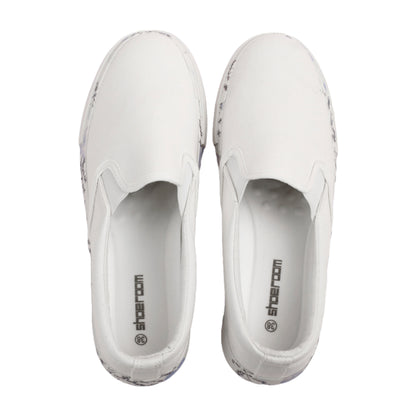 Floral Sole Flat Shoes