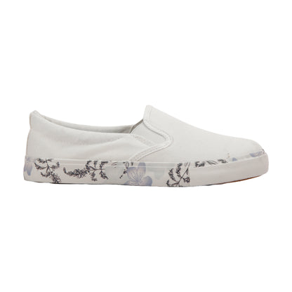 Floral Sole Flat Shoes