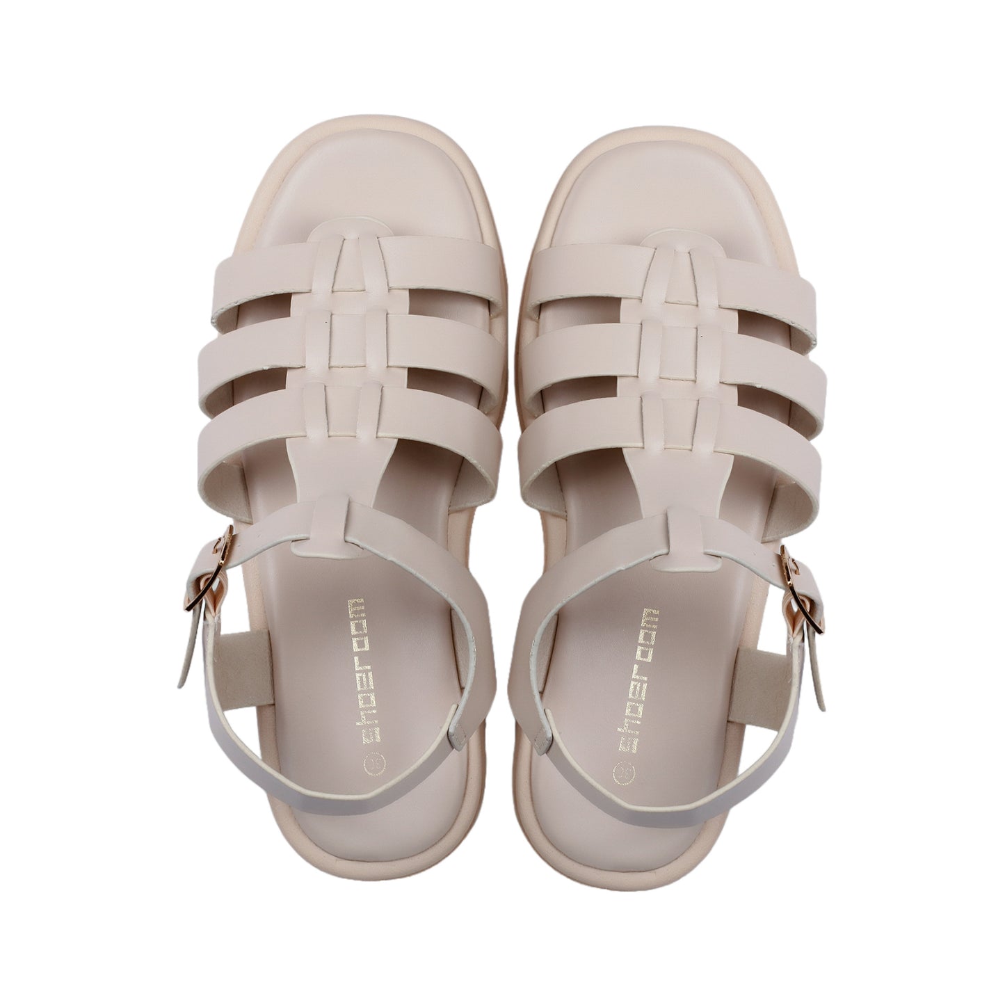 Ankle Buckle Flat Sandal