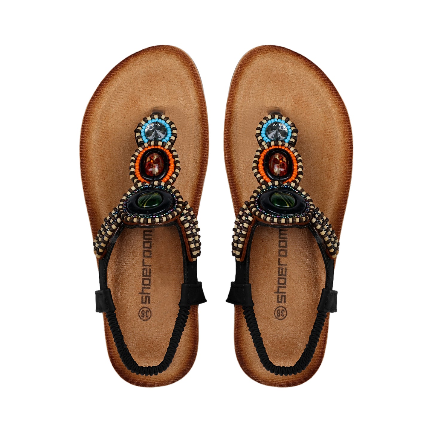 Elastic Ankle Strap Sandal