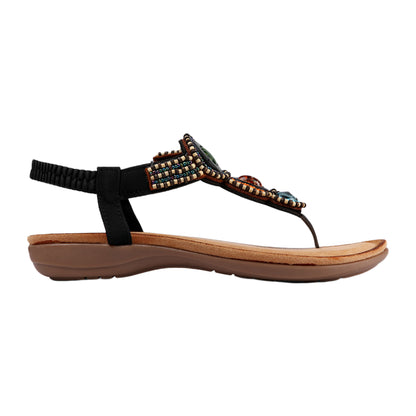 Elastic Ankle Strap Sandal