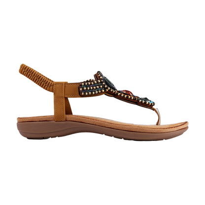 Elastic Ankle Strap Sandal
