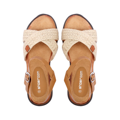Summer Braided Burlap Sandal