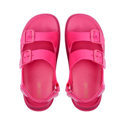 Ankle Hook & Loop Silicone Sandal