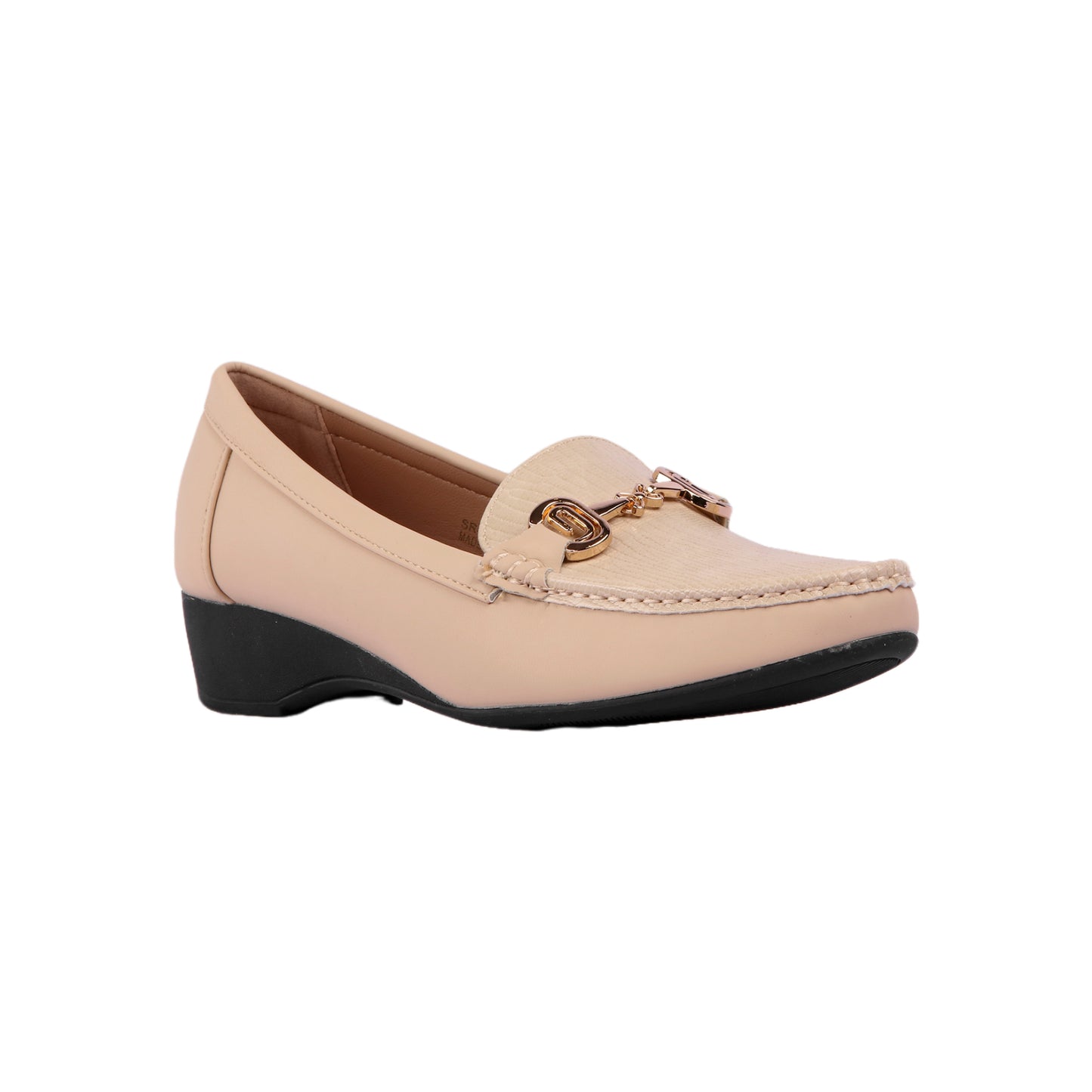 Classic Loafer with Gold Buckle
