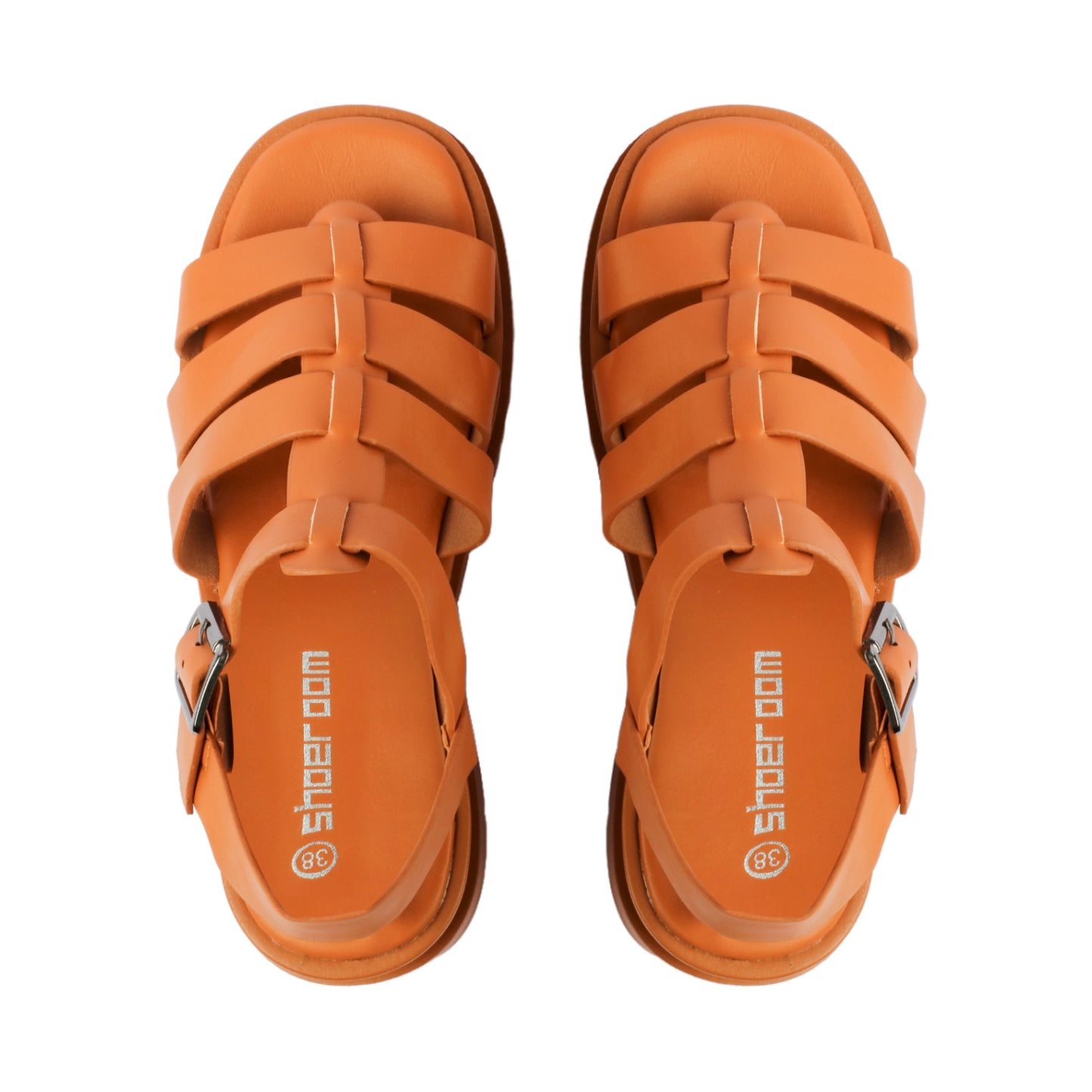 Flat Heel Sandal with Buckle