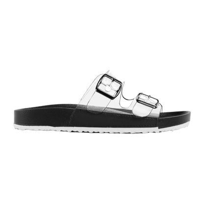 Transparent Upper Flat Slipper