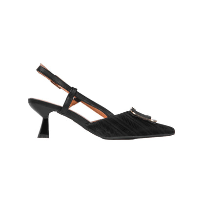 Upper Detailing Slingback High Heels