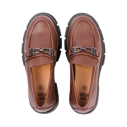 أحذية مريحة بكعب سميك