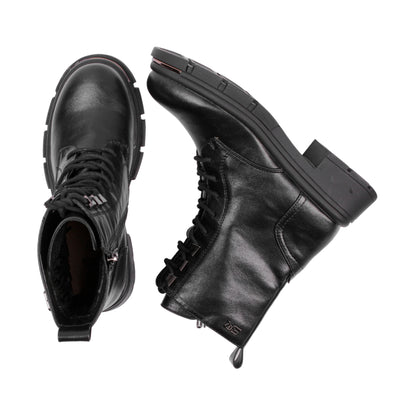 Leather Combat Half Boot