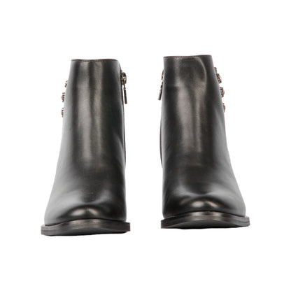 Simple Detailing Heeled Ankle Boot