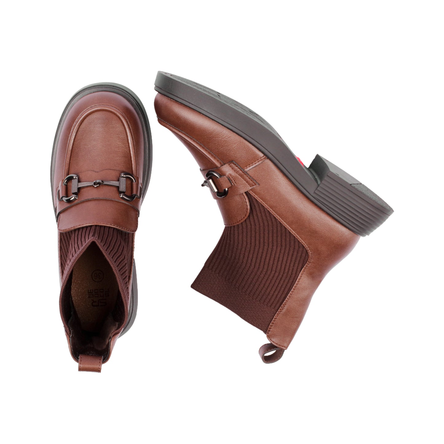 Elastic Neck Half Boot - 3 CM