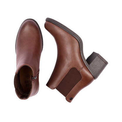 Elastic Side High Heels Half Boot - 7 CM