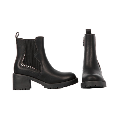 Studs Side Half Boot - 5 CM