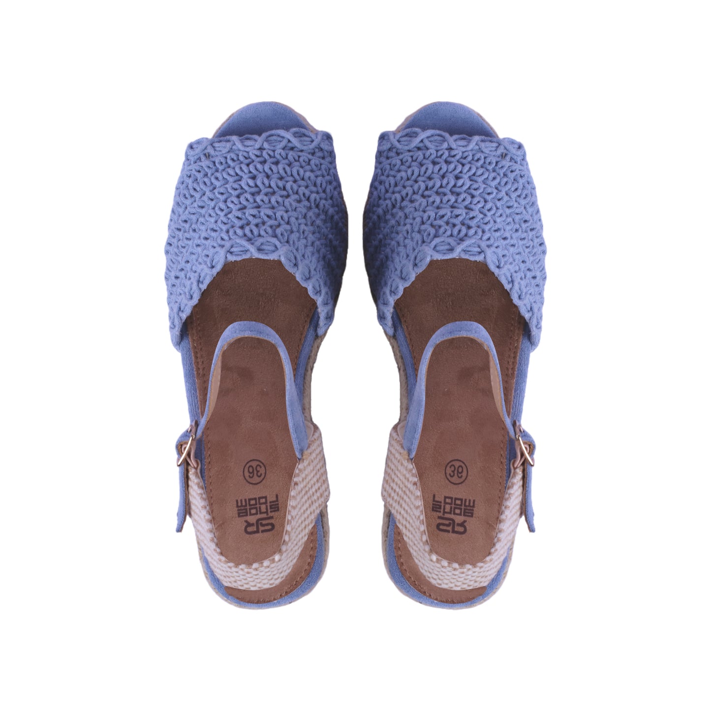 Comfy Sandal with Wedge Heels