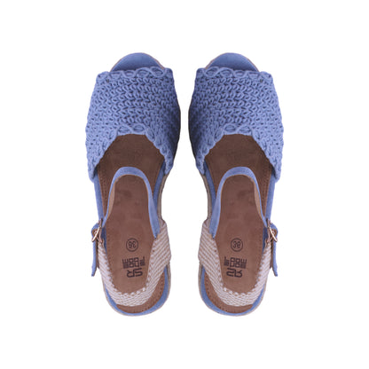 Comfy Sandal with Wedge Heels