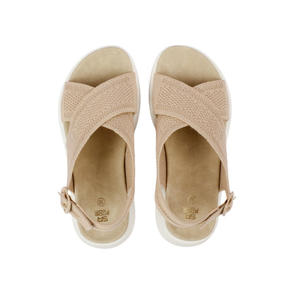 صندل بكفرة جانبية متقاطعة