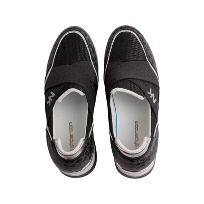 Shiny Slip-on Sneakers