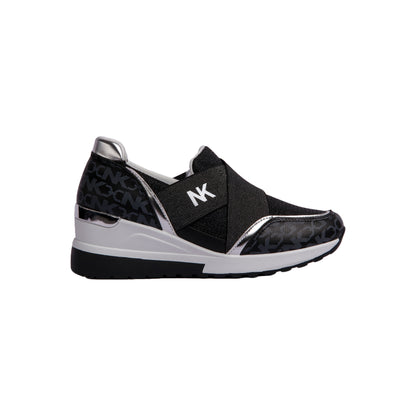 Shiny Slip-on Sneakers