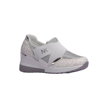 Shiny Slip-on Sneakers