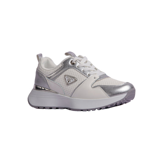 Shiny Lace-up Sneakers