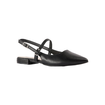 Double Buckle Slingback Shoes