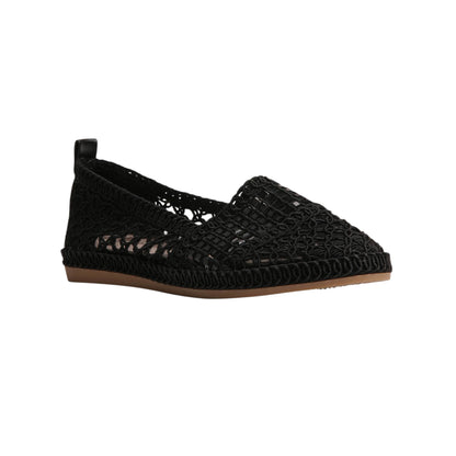 Crochet Espadrille with Rhinestones
