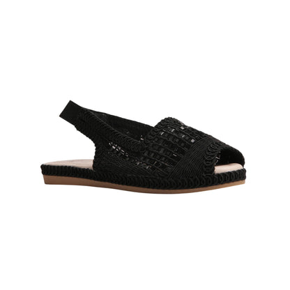 Crochet Sandal with Rhinestones