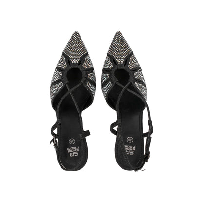 Soiree Strass Pointed Toe High Heels