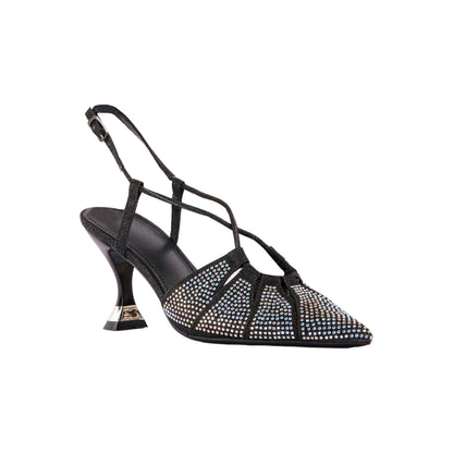 Soiree Strass Pointed Toe High Heels