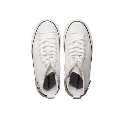 High Top Leather Sneakers