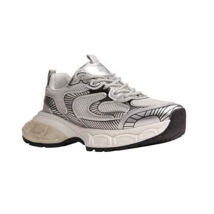 Shiny Leather Sneakers