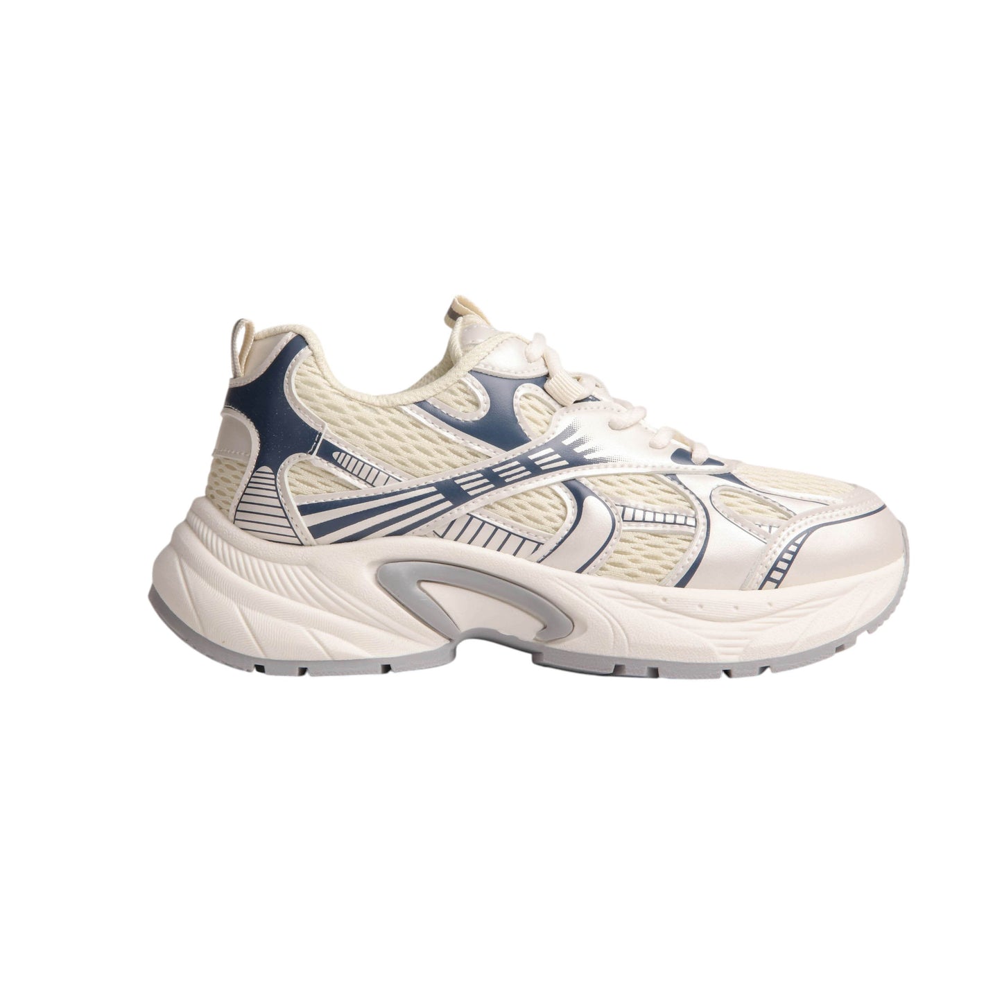 Trendy Sneakers with Lace-up