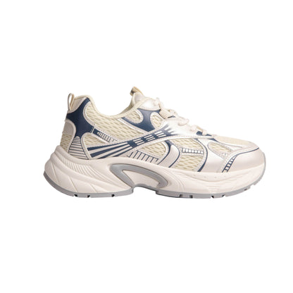 Trendy Sneakers with Lace-up
